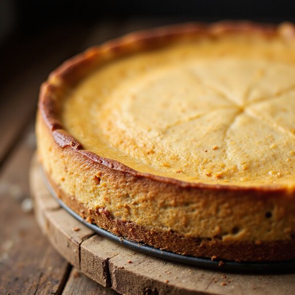 pumpkin cheesecake with cottage cheese