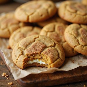 pumpkin flavored cheesecake cookies