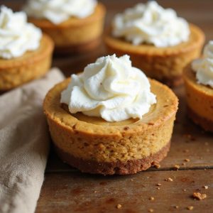 pumpkin flavored cheesecake dessert