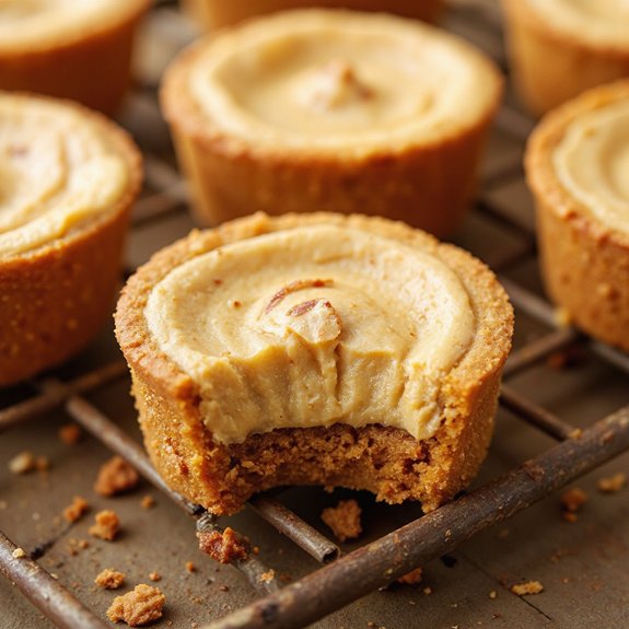 pumpkin flavored cheesecake treats