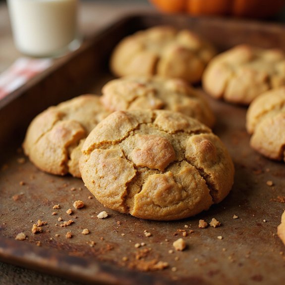 pumpkin flavored cookie dessert