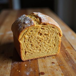 pumpkin flavored sourdough bread