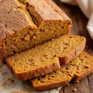 pumpkin flavored sweet bread