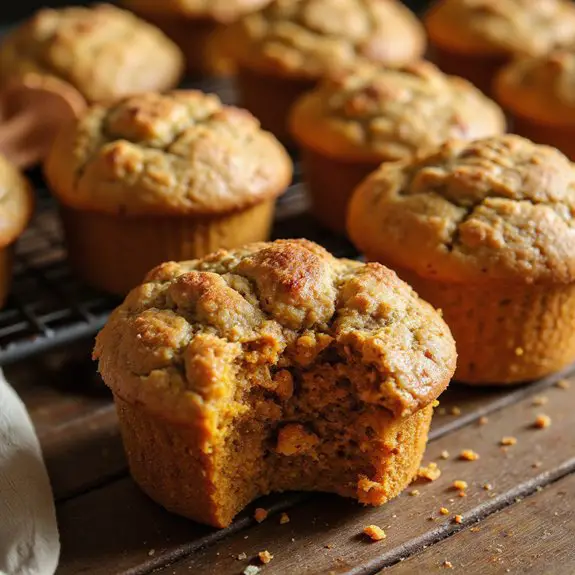 pumpkin muffins with oat flour
