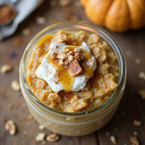 pumpkin pie flavored oats