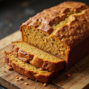 pumpkin spice flavored bread