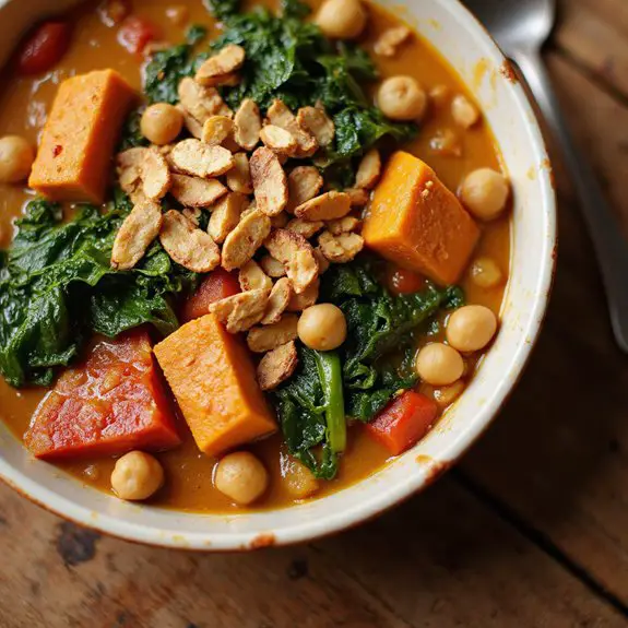 rich hearty peanut stew
