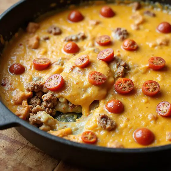 sausage and cheese dip