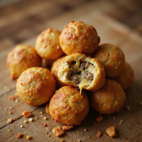 sausage balls with bisquick