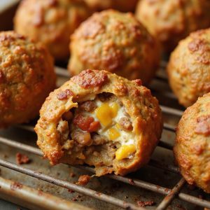 sausage balls with cream cheese