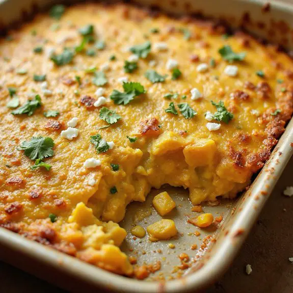 savory baked corn dip