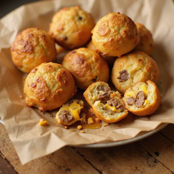 savory breakfast snack bites