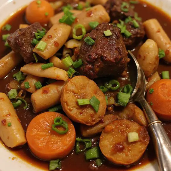 savory jamaican oxtail stew
