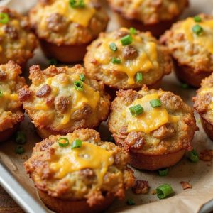 savory sausage potato bites