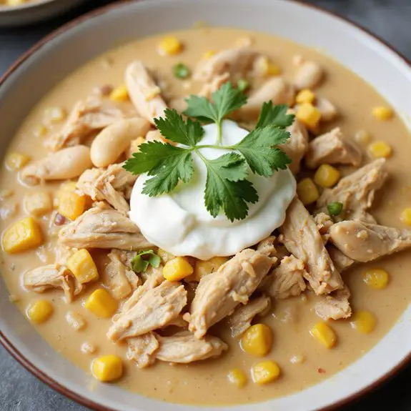 slow cooker chicken chili