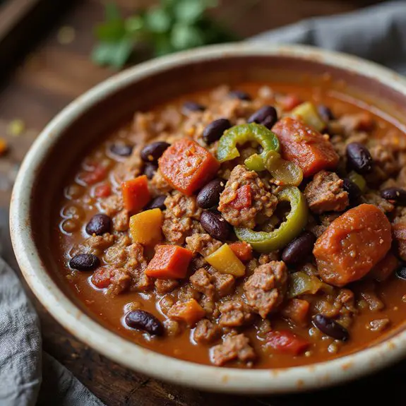 slow cooker chili recipe