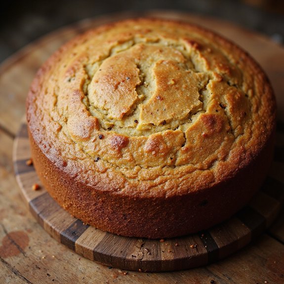 spiced tea infused dessert