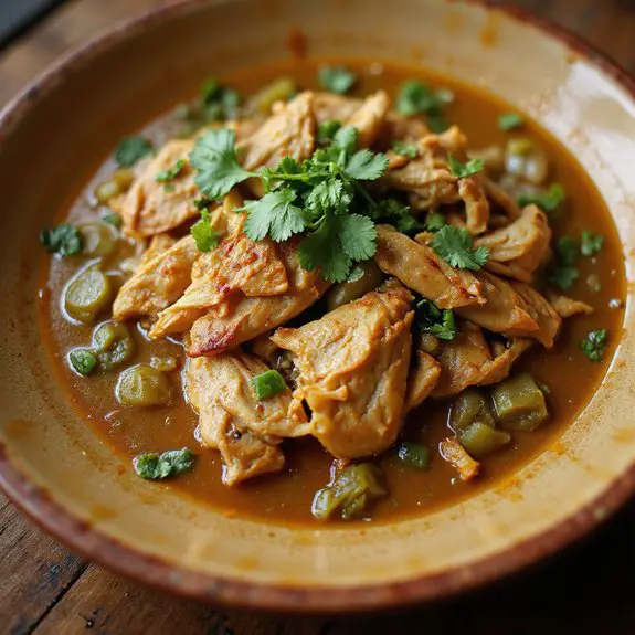 spicy chicken chili dish