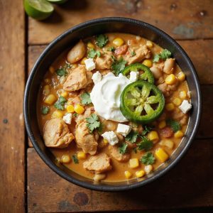 spicy chicken corn chili