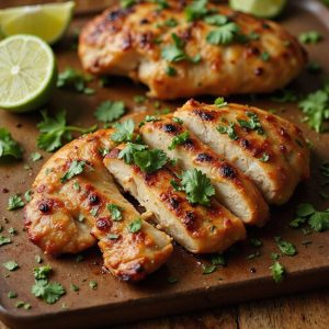 spicy citrus marinated chicken