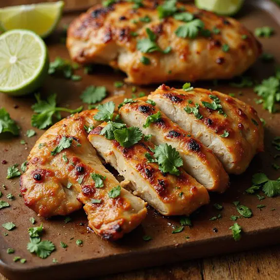 spicy citrus marinated chicken