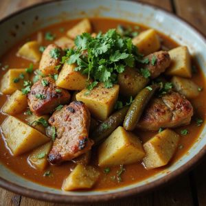 spicy green chili stew