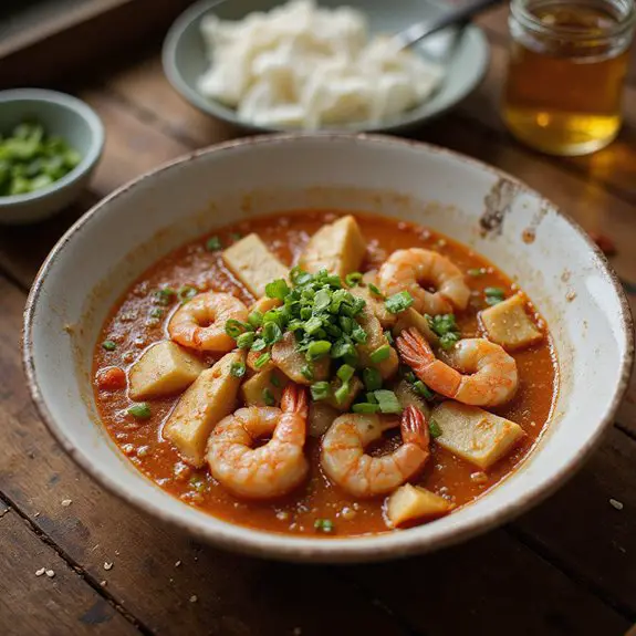 spicy korean seafood broth