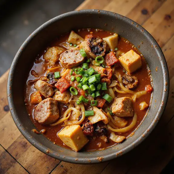 spicy mixed ingredient stew