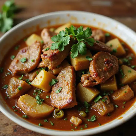 spicy pork stew recipe