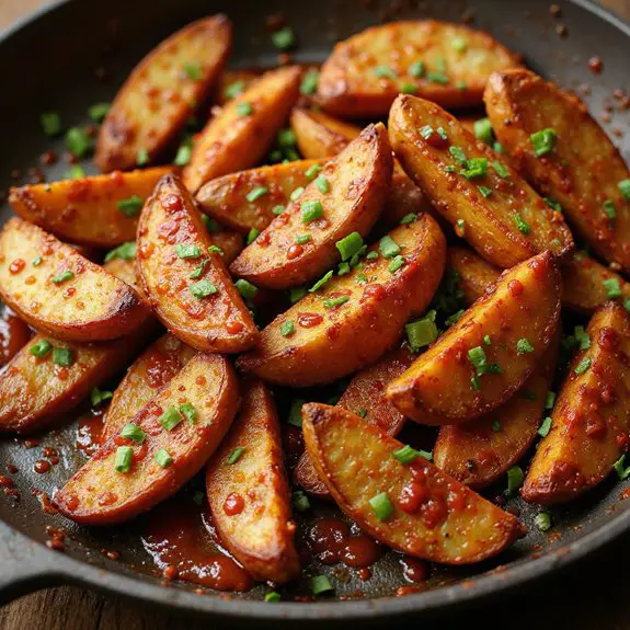 spicy potato chili dish