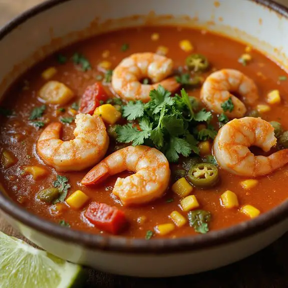 spicy seafood broth delight