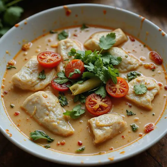spicy thai fish stew