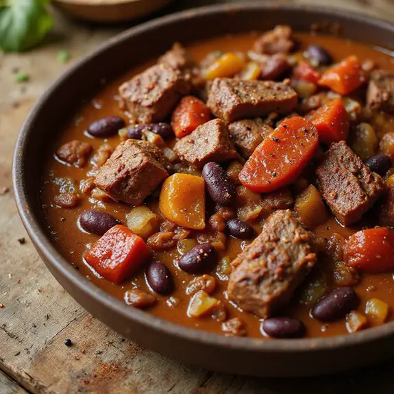 steak chili cooking instructions