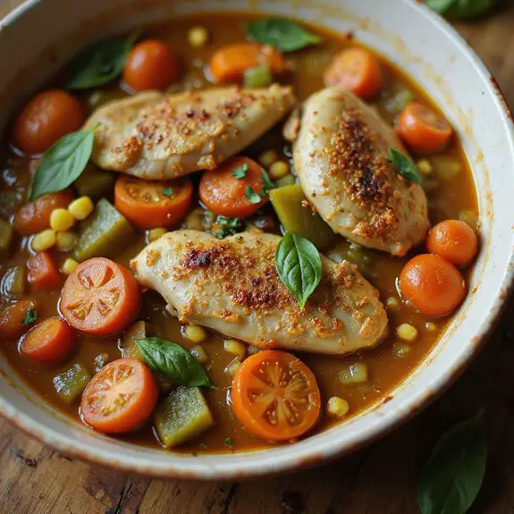 summer chicken stew recipe