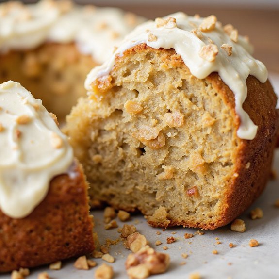 applesauce cake with icing