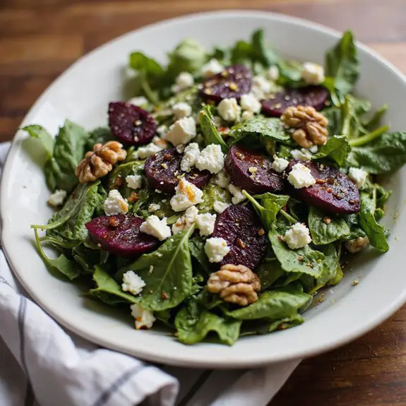 beet and feta dish