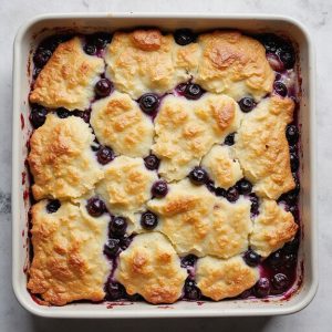 blueberry cobbler dessert recipe