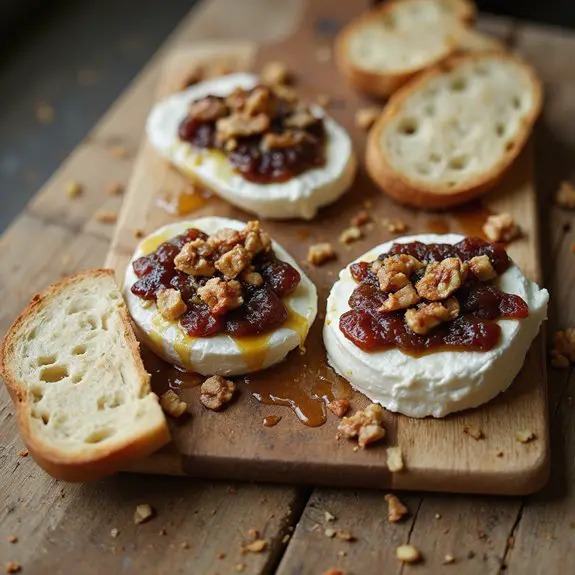 brie with fig jam