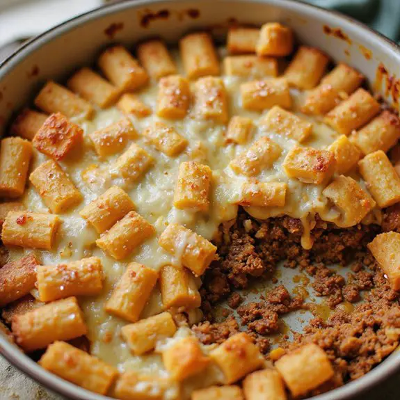 cheesy tater tot casserole
