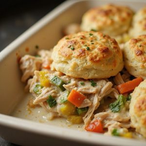 chicken biscuit casserole recipe