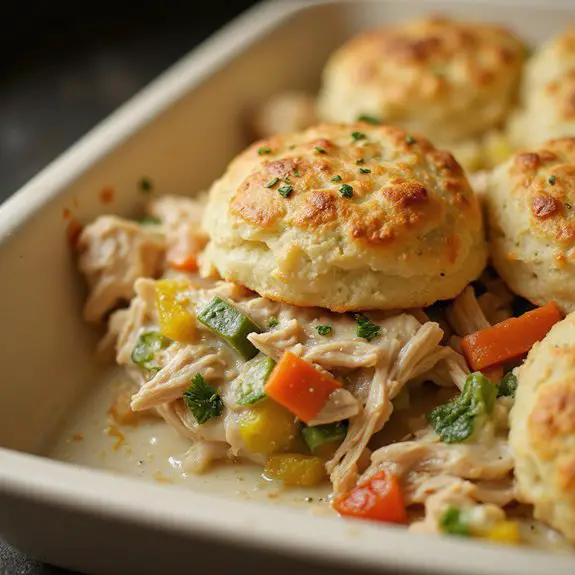 chicken biscuit casserole recipe