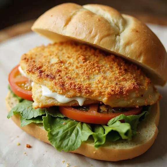 cod sandwich preparation instructions