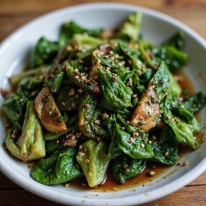 cooking with pok choi