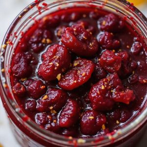 cranberry infused citrus spread