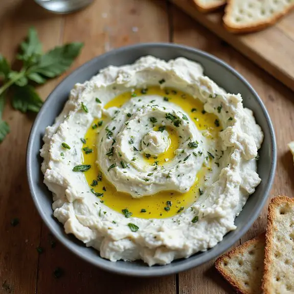 creamy feta cheese dip