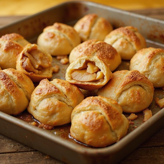 crescent roll apple dessert