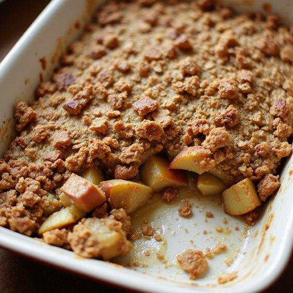 crispy topping for apples