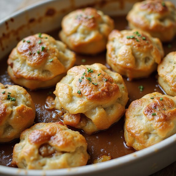 delicious apple filled pastries