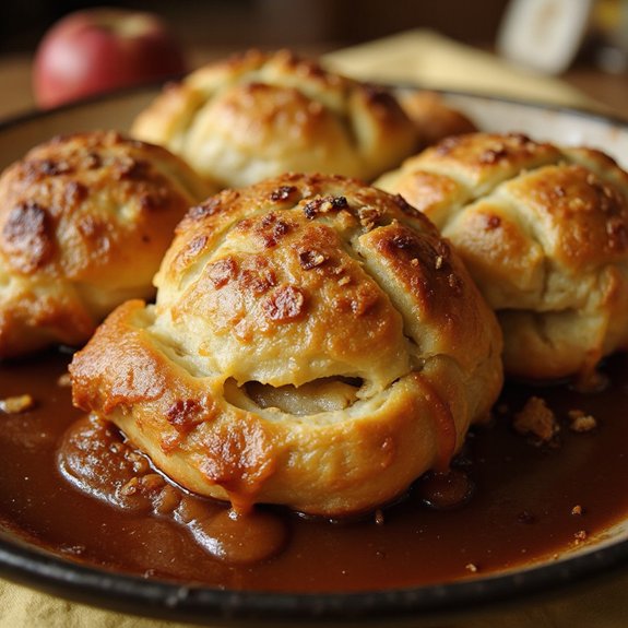 delicious baked apple dessert
