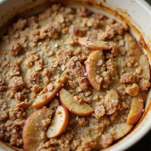 delicious baked apple dessert